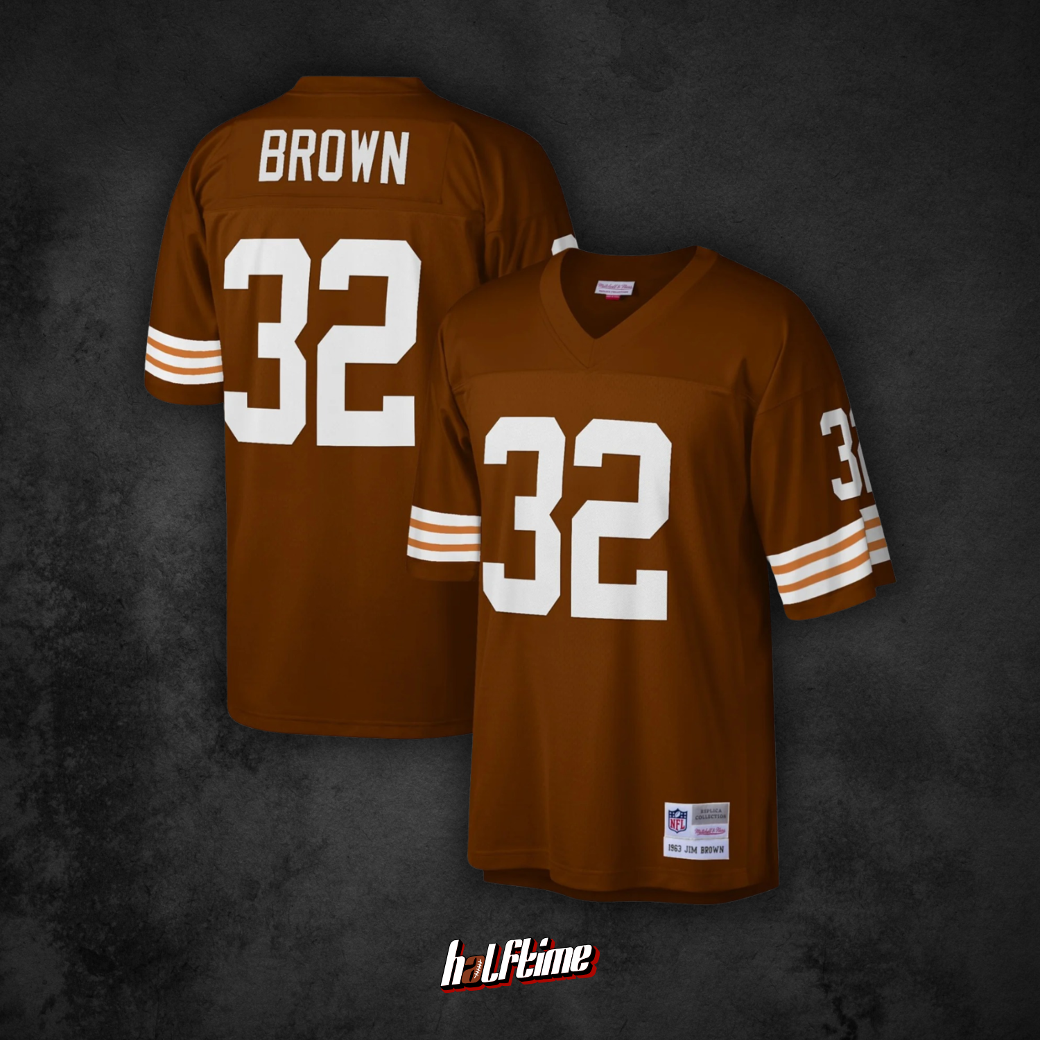 Jim Brown, Cleveland Browns | Replica Legacy Jersey