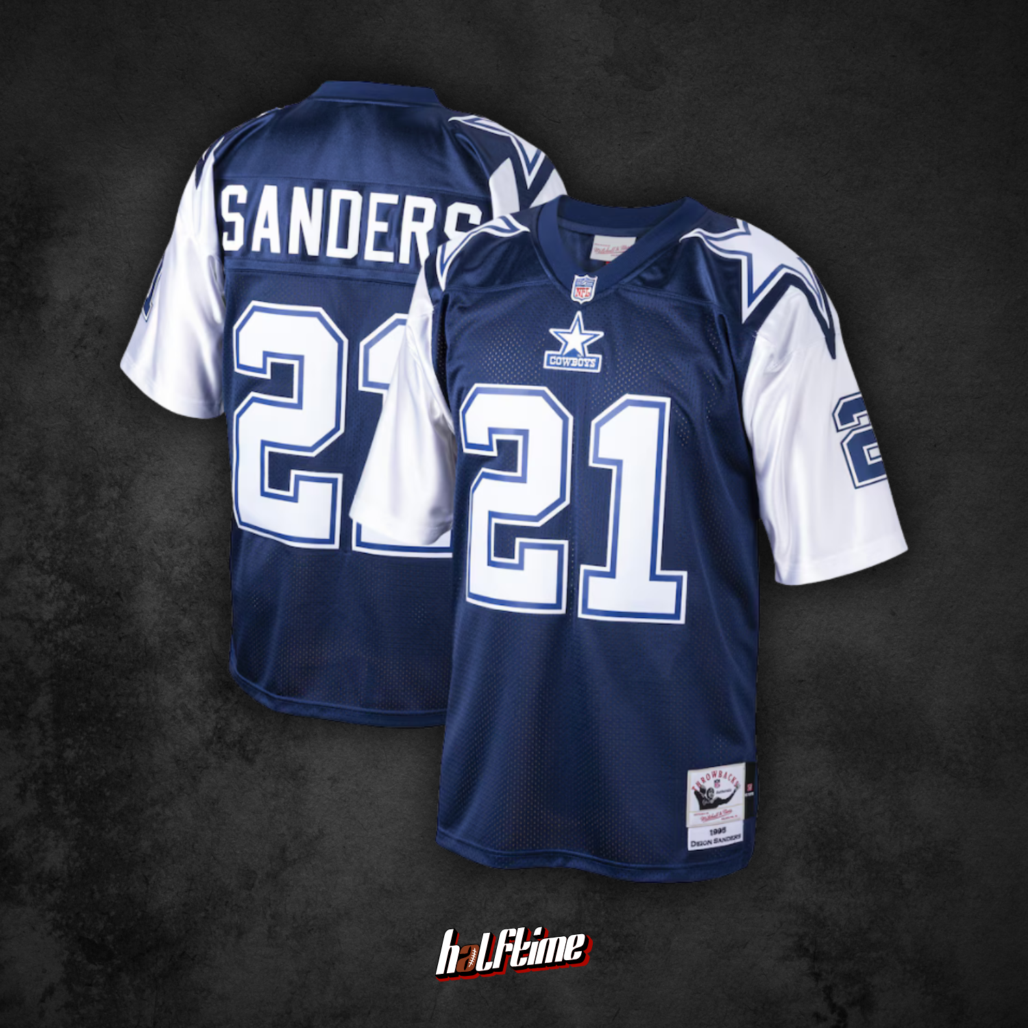 Deion Sanders, Dallas Cowboys | 1995 Throwback Jersey